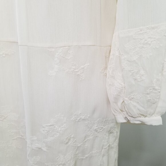 Anthropologie Tiny Petites Womens Embroidered Overlay Dress New Size XSP $148 - Picture 11 of 14